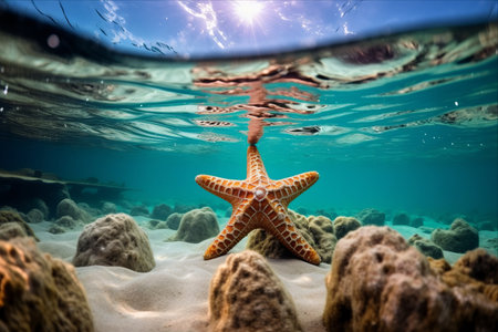 Beneath the Waves: Discovering a World of Beaches and Starfishの素材
