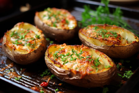 Easy and Delicious Dinner Idea: Baked Potatoes at 3:2!の素材