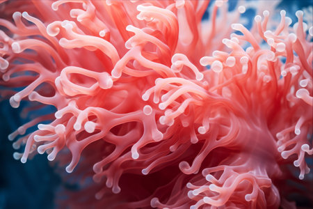 Sea of Grace: A Soft Coral Abstract in AR 3:2の素材