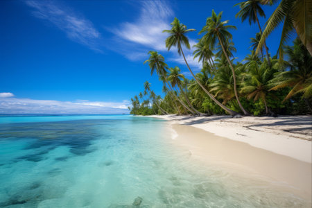 Exploring the Enchantment of Cook Island Beach: A Photographic Journey in AR 3:2の素材