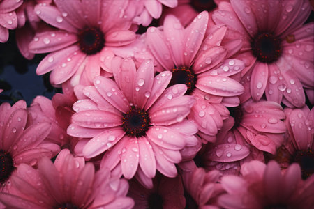 Blossoming Beauty: Stunning Close-Up Captures of Pink Flowers in 3:2 Aspect Ratioの素材