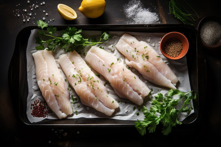 Comforting Home Cooking: Nourishing Cod White Fish with Potatoes - A Healthy Delightの素材