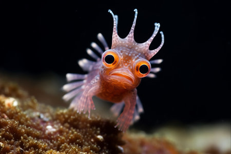 Discovering the Enigmatic Tentacled Blenny: Parablennius Tentacularisの素材