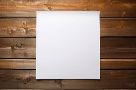 Empowering Business Growth: Unveiling the Potential with a White Paper Sheet on Wood --ar 3:2の素材
