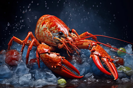 The Enigmatic World of Crayfish, Lobster, and Shrimp: Unveiling Their Fascinating Secrets in a 3:2 Ratioの素材