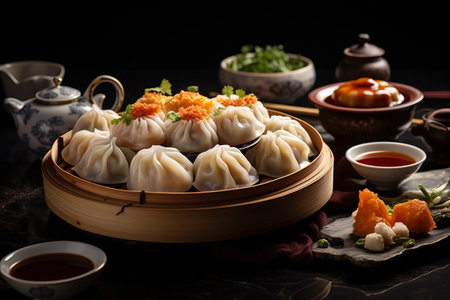 Savoring the Art of Dim Sum: A Delectable Chinese Culinary Experienceの素材