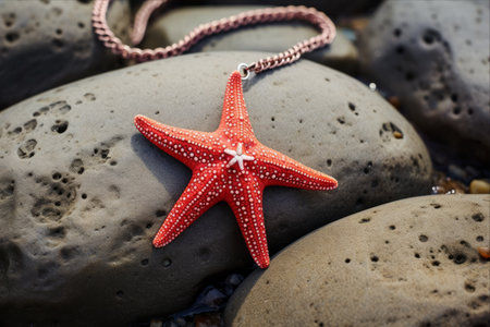 Fromia monilis: The Dazzling Tiled Starfish of the Goniasteridae Familyの素材