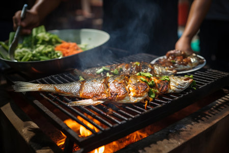 Savor the Authentic Taste of Local Thai Cuisine: Grilled Salted Fishの素材