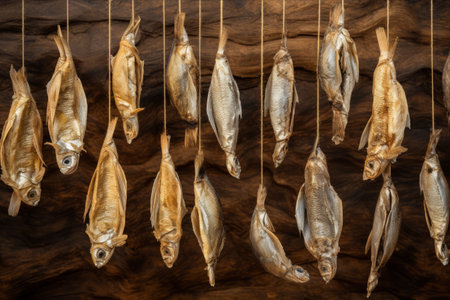 Crisp and Savory: Exploring the Art of Dried Fish with AR 3:2の素材