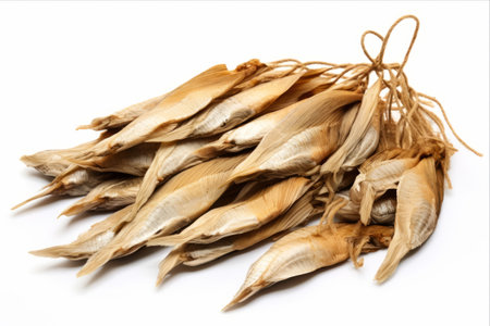 Preserving the Ocean's Delicacy: Dried Fish Captured in Stunning 3:2 Imageryの素材