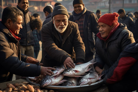 Fishing Out the Benefits: How Fish Boosts Heart Health in Kathmanduの素材