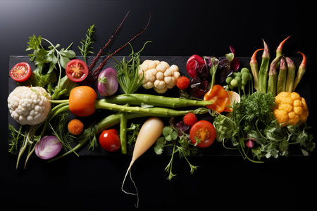 Experience the Culinary Delights of Our Special AR 3:2 Vegetable Menuの素材