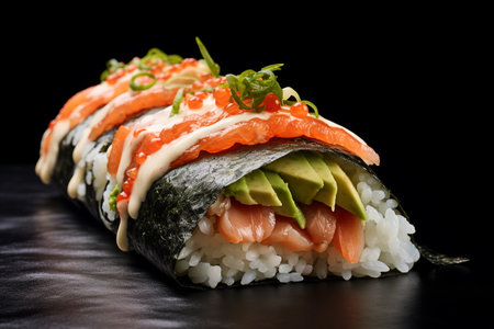 The Irresistible Trendsetter: Dive into the Exquisite Flavors of New York's Beloved Sushi Burrito Fusionの素材