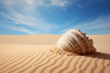 Exploring the Fusion of Nature and Freedom - Ar 3:2 Shell on Sandの素材