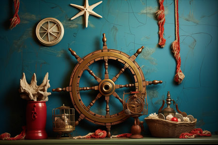 Seafaring Splendor: Exploring the Marine Decorの素材