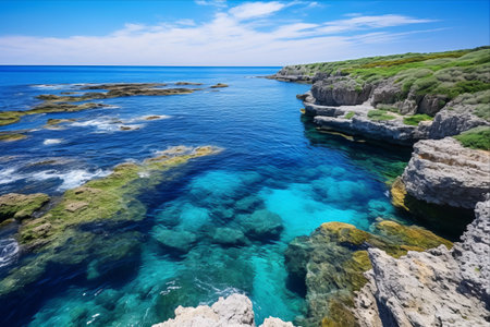 Exploring the Pristine Waters of Plemmirio: A Marine Protected Haven in Syracuse, Sicily, Italyの素材