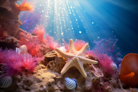 Coral Serenity: Exploring Oceanic Wonders through the Lensの素材
