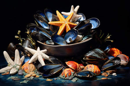 Underwater Delicacies: Investigating Mussels and Starfish in AR 3:2の素材