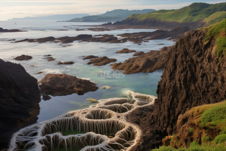 Asturias' Enchanting Sea Cucumber Beach: AR 3:2の素材