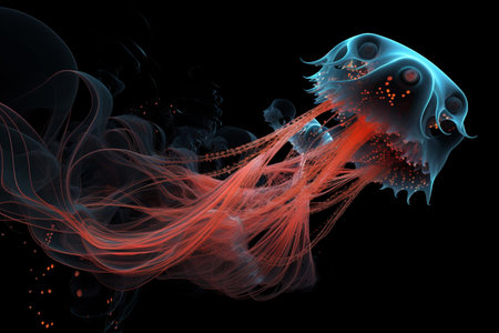 The Enigmatic Realm: Exploring Deep-Sea Creatures using Generative AI for  Artistic Imageryの素材