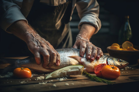 Mastering the Art of Cutting Fish: A Crop Cook's Guideの素材