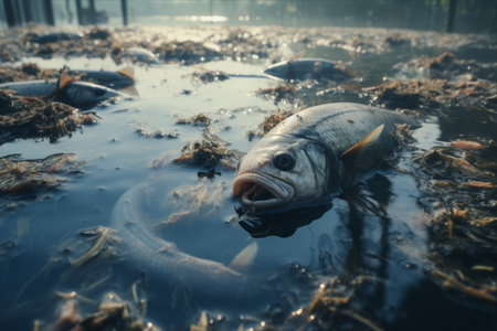 Under the Surface: Examining the Troubling Link Between Contaminated Water and Disturbing Ecological Consequencesの素材