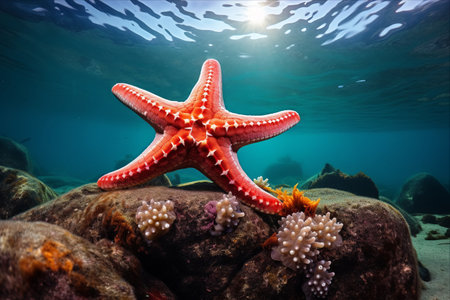 Exploring the Enchanting Sea Star: Unveiling its Mysteries in a 3:2 Journeyの素材