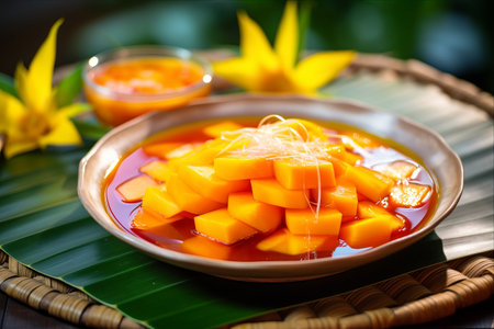 Taste of Thailand: Indulge in Mango and Sweet Fish Sauce Delight with AR 3:2 Experienceの素材