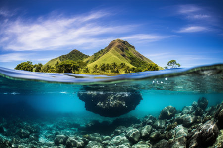 Exploring the Magnificent Underwater World of Komodo National Park: Captivating Wildlife and Fish in Stunning 3:2 AR Photosの素材