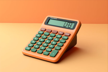 Visualizing the Essence of a GST Calculator: A 3:2 Artistic Creationの素材