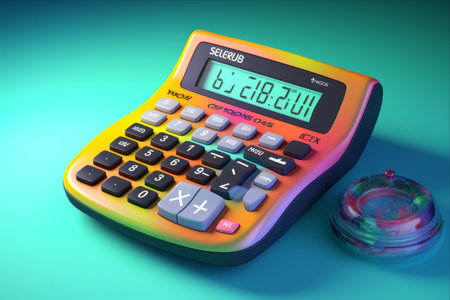 Visualizing Tax Computations: An Aesthetic GST Calculator Displayの素材