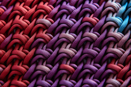 Exploring the Intricate World of Textile Texture: A Macro Journey (3:2 Aspect Ratio)の素材