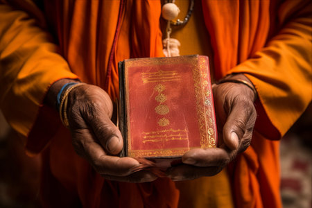 The Sacred Verses of Matrimony: A Hindu Priest's Ancient Book of Mantrasの素材