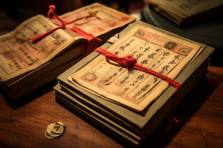 The Significance of Bills, Seals, and Bank Books in the Japanese Context: Unveiling the Cultural and Financial Practicesの素材