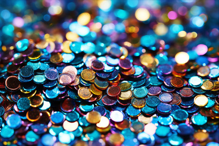 Discover the Versatile Beauty of Blurry Sequins in Needlework and Decorative Artsの素材