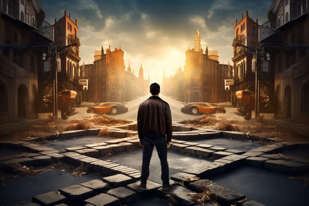 Crossroads of Choices: Capturing the Defining Momentの素材