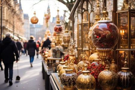 Holiday Delight: Explore Vienna's Vibrant Market for Christmas Gifts and Decorationsの素材