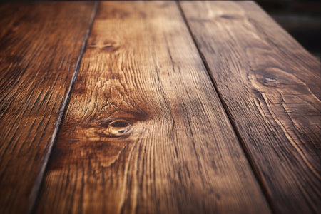 Captivating Details: A Close-Up of a Stylish Wooden Table (AR 3:2)の素材
