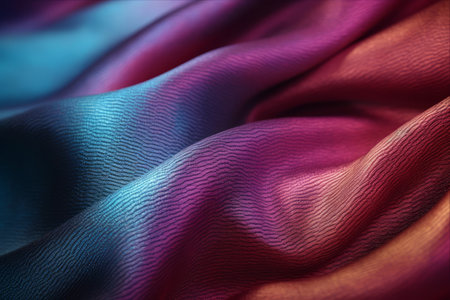 Exploring the Intricate Fabric Textures: A Close-Up Close Up Background Study in AR 3:2の素材