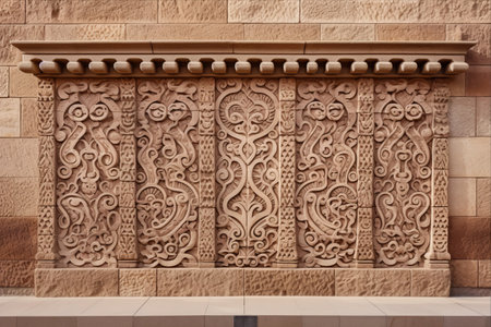 Catalonian Architectural Splendor: Unveiling the Vibrant Elements of Building Decorations, Columns, Wall Textures, and Patterns Adorning Public Spacesの素材