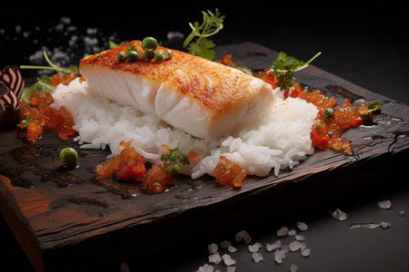 Hake and Rice Symphony: A Harmonious Melange of Flavors - AR 3:2の素材