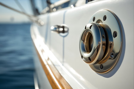 Sailing in Style: Eyelet on a Yachtの素材