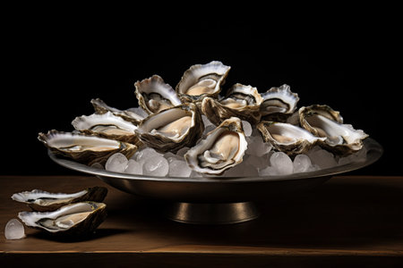 Indulging in the Delight of Oysters on the Half Shell - AR 3:2の素材