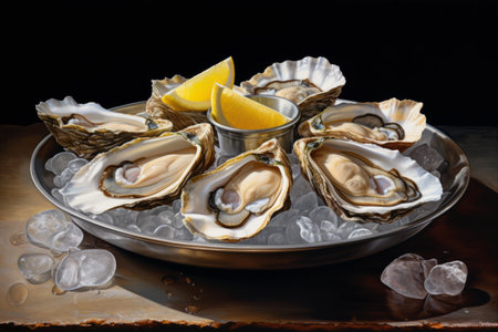 Shucking the Secrets of Oysters on the Half Shell: A 3:2 Delicacyの素材