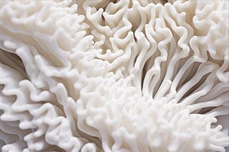 Exploring the Intricate Texture of Coral: A Mesmerizing Macro View of a Hard Coral Organism's Close-upの素材