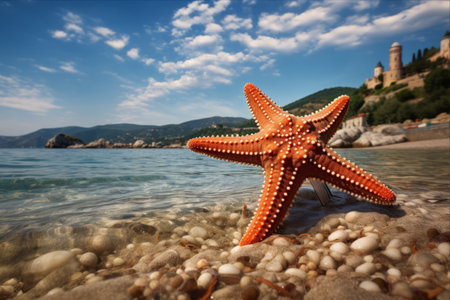 Mediterranean Sea's Enigmatic Starfish Unraveled -- A 3:2 Perspectiveの素材