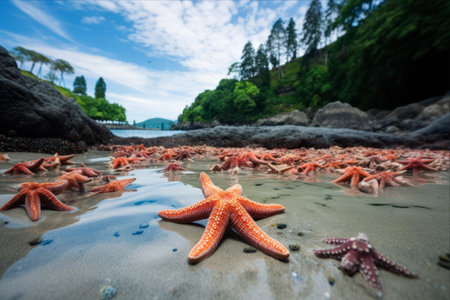 Spectacular Starfish Sightings at Anda Beach, Philippine Paradiseの素材