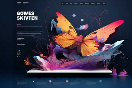Flying Elements: Unleashing Creativity in Web Design - AR 3:2の素材