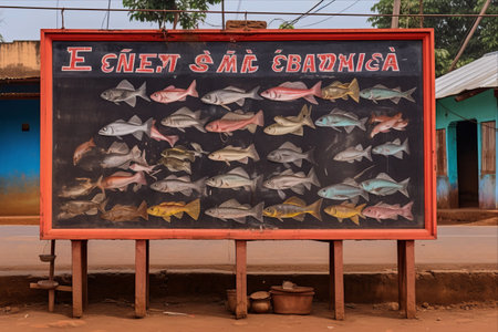 The Iconic Mandagadde Fish Restaurant, Bridging the Language Gap in Shimoga, Karnatakaの素材