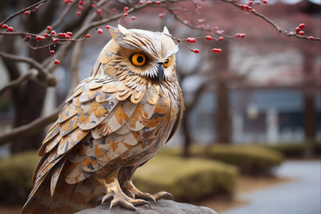 Discovering the Enchanting Shimous Owl: A Fascinating Resident of Rausu in Hokkaidoの素材